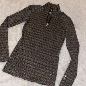 Smartwool base layer half zip
